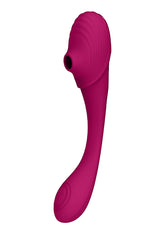 Vive Mirai Double Ended Pulse & Air Wave Bendable Vibrator Clit Ticklers and Pulsators